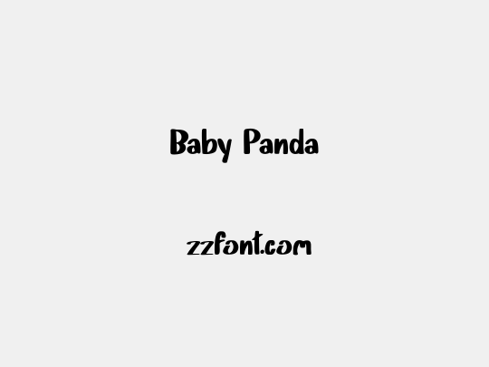 Baby Panda