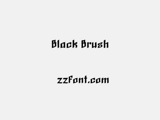 Black Brush