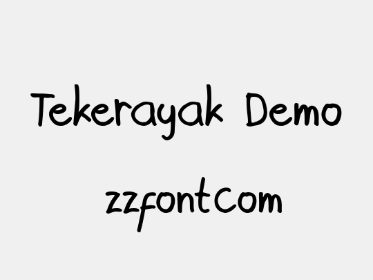 Tekerayak Demo