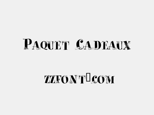 Paquet Cadeaux