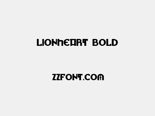 Lionheart Bold