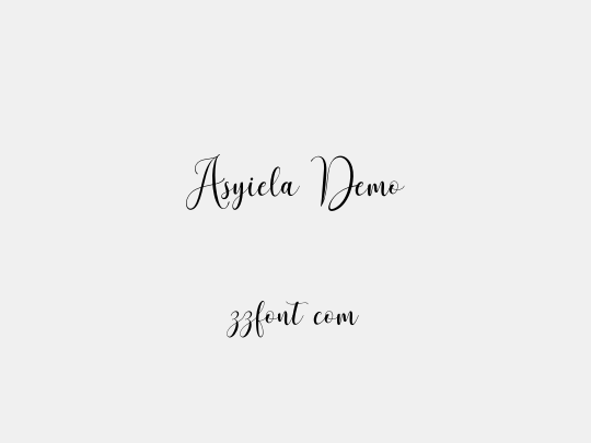 Asyiela Demo
