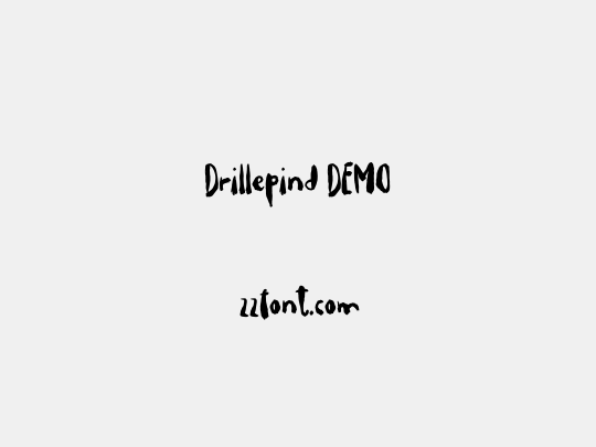 Drillepind DEMO