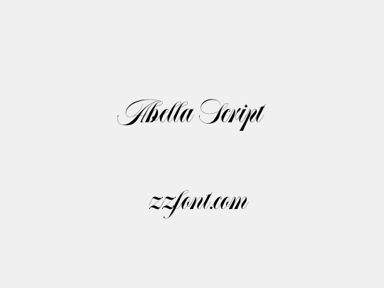 Abella Script