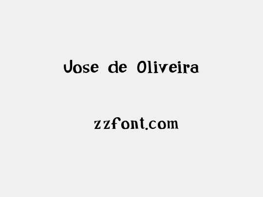 Jose de Oliveira
