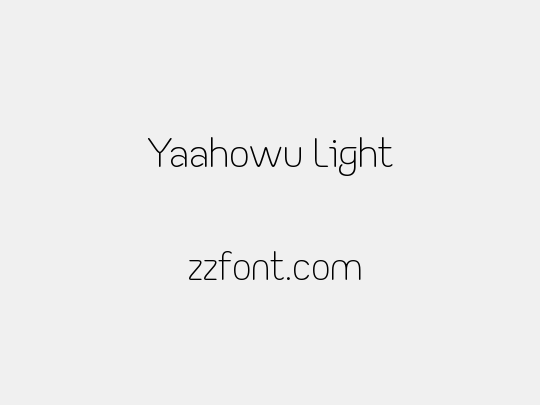 Yaahowu Light