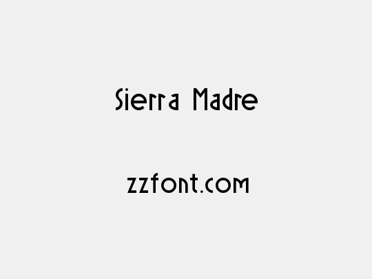 Sierra Madre