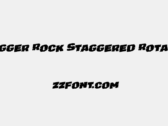 Jugger Rock Staggered Rotalic