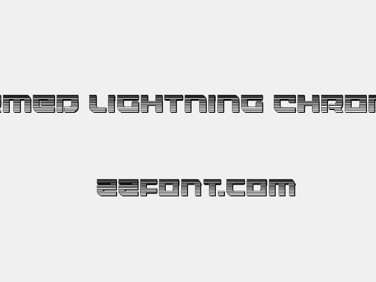 Armed Lightning Chrome