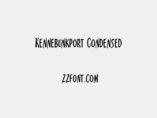 Kennebunkport Condensed