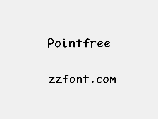 Pointfree