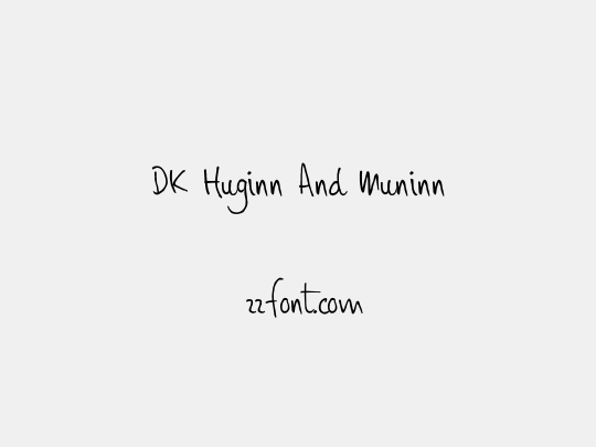 DK Huginn And Muninn