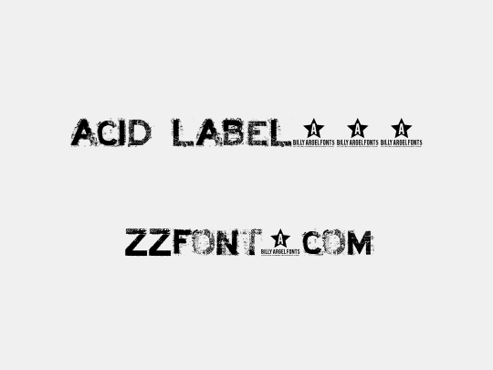 ACID LABEL___