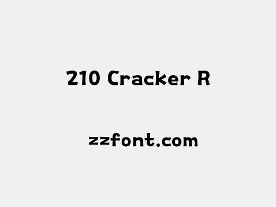 210 Cracker R