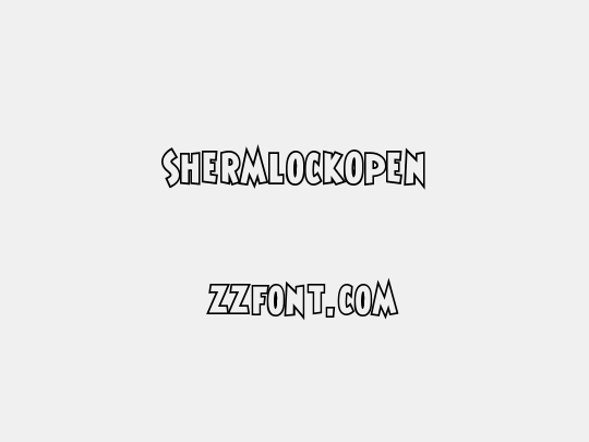 ShermlockOpen