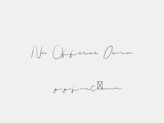 No Offense Demo