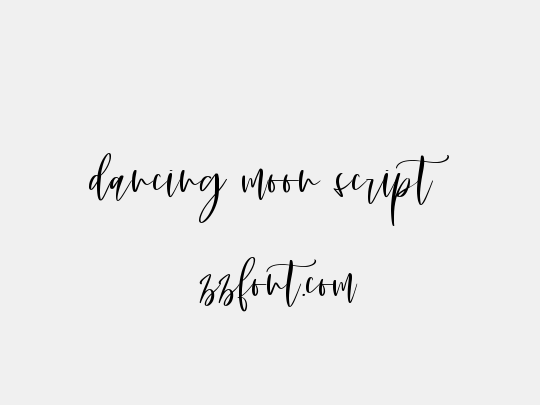 dancing moon script