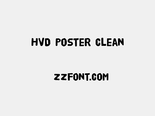 HVD Poster Clean