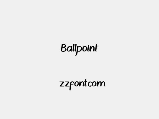 Ballpoint