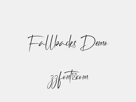Fallbacks Demo