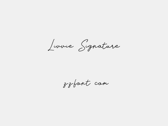 Livvie Signature
