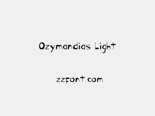 Ozymandias Light