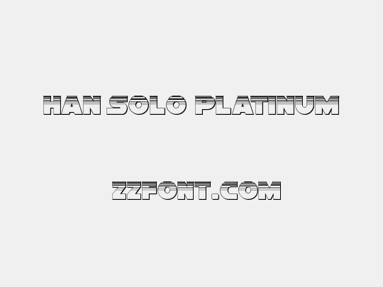 Han Solo Platinum