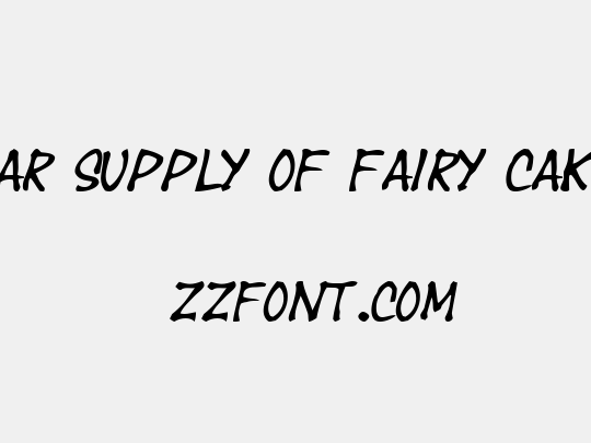 Year supply of fairy cakes