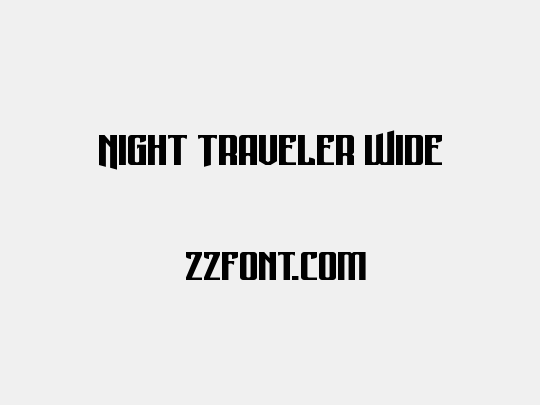 Night Traveler Wide