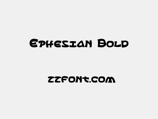 Ephesian Bold