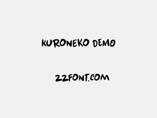 Kuroneko DEMO