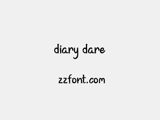 diary dare