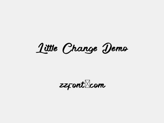 Little Change Demo