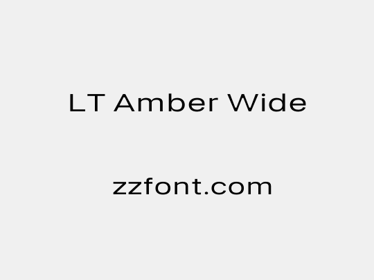 LT Amber Wide