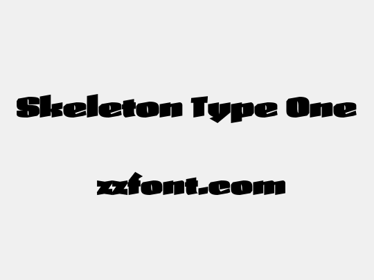 Skeleton Type One