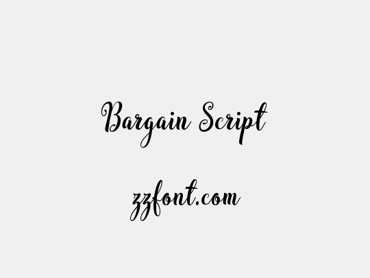 Bargain Script