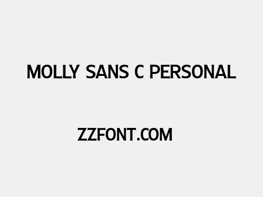 Molly Sans C PERSONAL