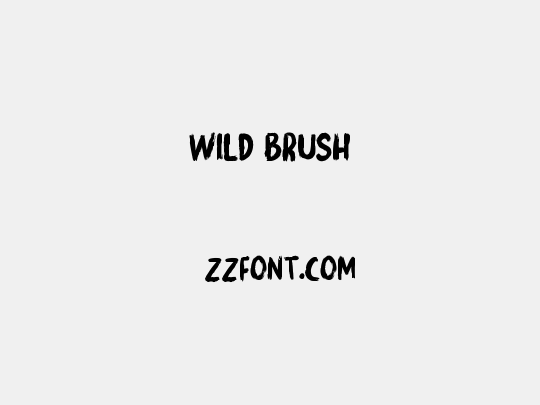 WILD BRUSH