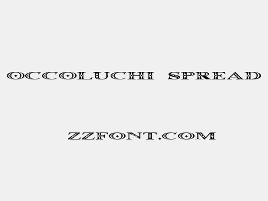 Occoluchi Spread