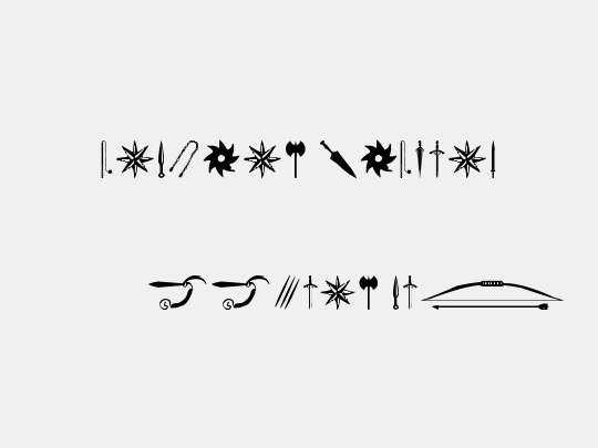 Ancient Weapons