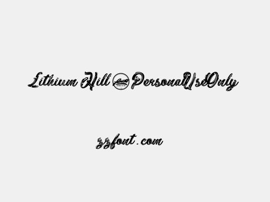 Lithium Hill_PersonalUseOnly