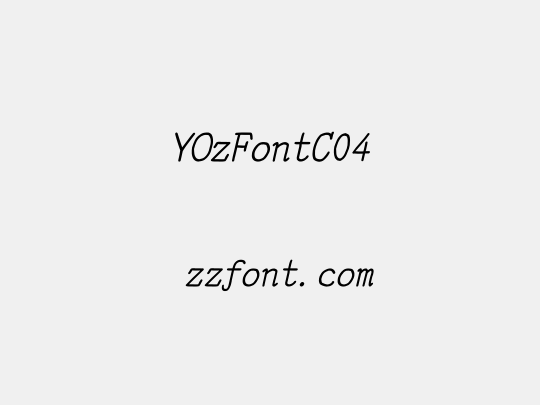YOzFontC04