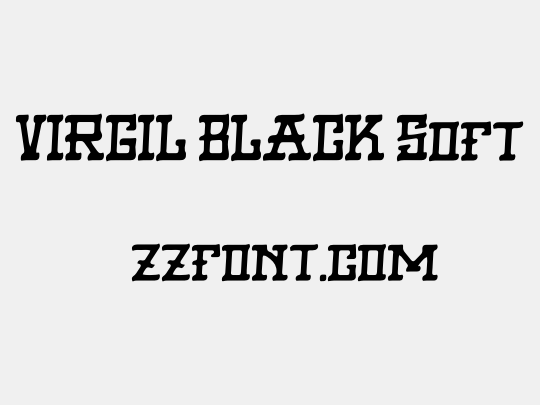 VIRGIL BLACK Soft