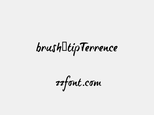 brush-tipTerrence