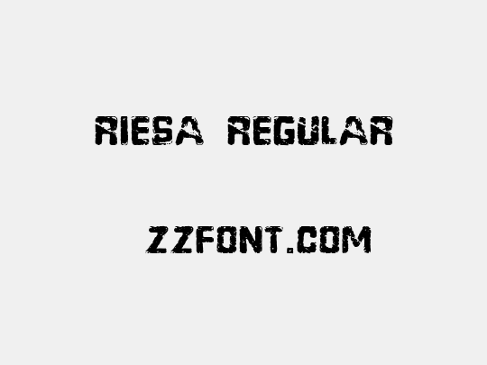 Riesa Regular