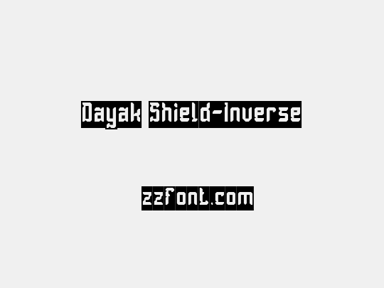 Dayak Shield-Inverse