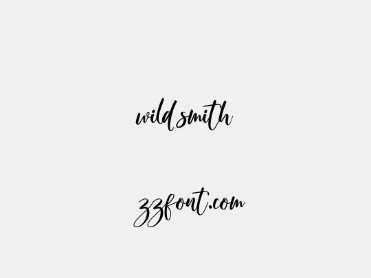wild smith