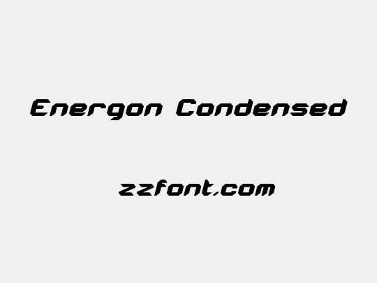 Energon Condensed