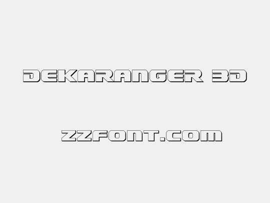 Dekaranger 3D
