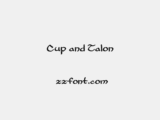 Cup and Talon